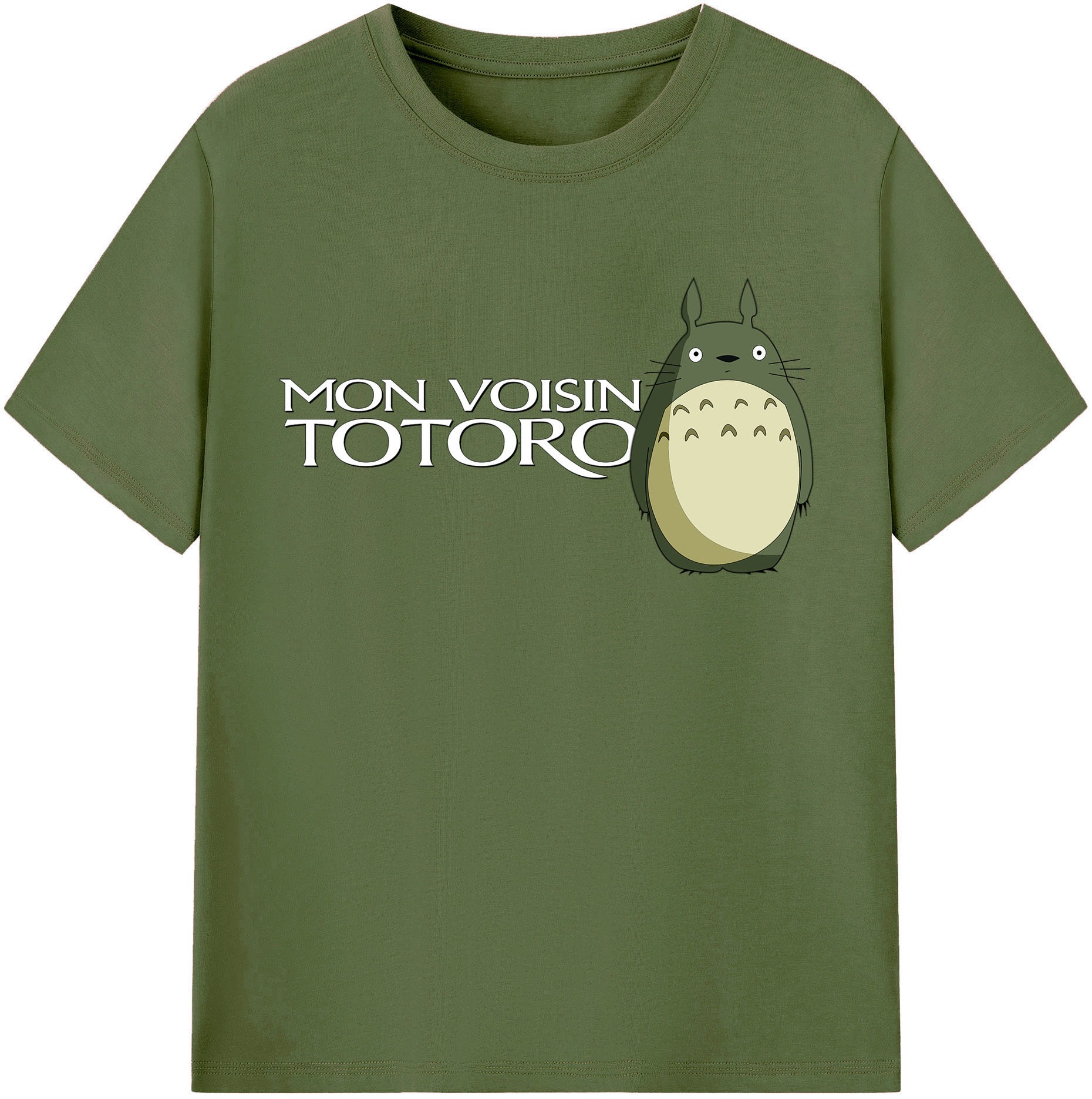 （画像用） となりのトトロ 草壁メイ 草壁サツキ My Neighbor Totoro Satsuki Kusakabe Mei Kusakabe 綿100％半袖Tシャツ（フロントプリント）